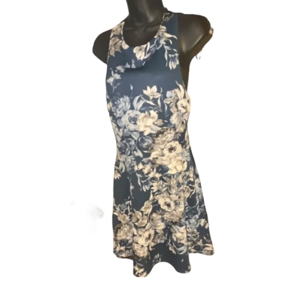 Speechless‎ Blue Floral Dress